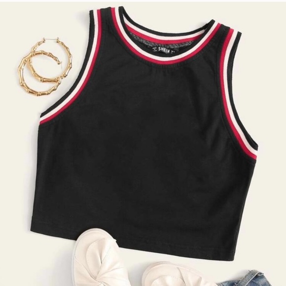 SHEIN Tops - SOLD!!❣️SHEIN STRIPED TANK TOP